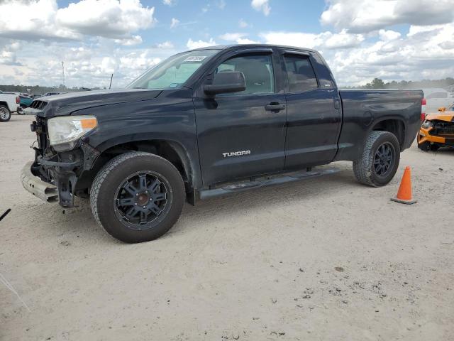 5TFRM5F14EX075940 - 2014 TOYOTA TUNDRA DOUBLE CAB SR/SR5 BLACK photo 1