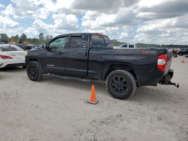 5TFRM5F14EX075940 - 2014 TOYOTA TUNDRA DOUBLE CAB SR/SR5 BLACK photo 2