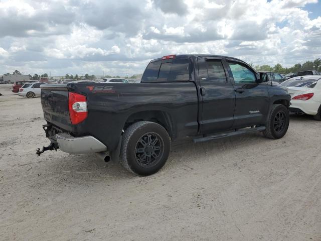 5TFRM5F14EX075940 - 2014 TOYOTA TUNDRA DOUBLE CAB SR/SR5 BLACK photo 3
