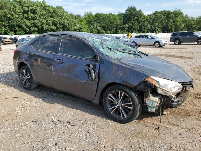 2T1BURHE7GC574628 - 2016 TOYOTA COROLLA L BLUE photo 4