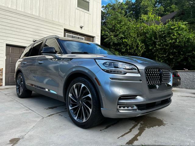 5LM5J7XC1MGL08263 - 2021 LINCOLN AVIATOR RESERVE CHARCOAL photo 1