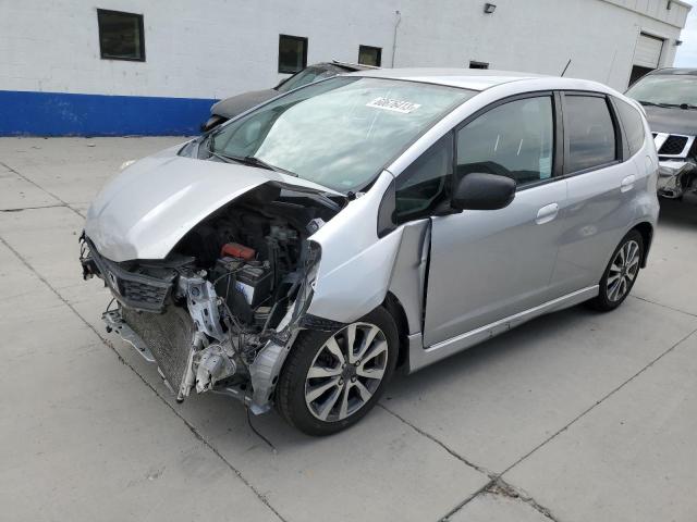 JHMGE8H58DC044331 - 2013 HONDA FIT SPORT SILVER photo 1