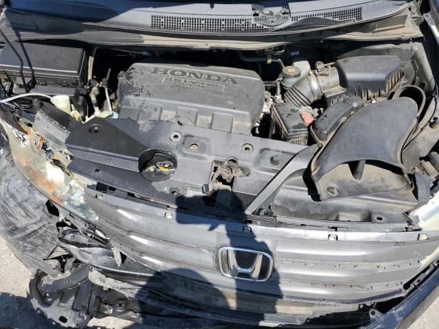 5FNRL5H64BB064440 - 2011 HONDA ODYSSEY EXL BLACK photo 12