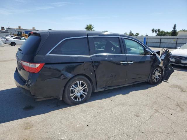 5FNRL5H64BB064440 - 2011 HONDA ODYSSEY EXL BLACK photo 3