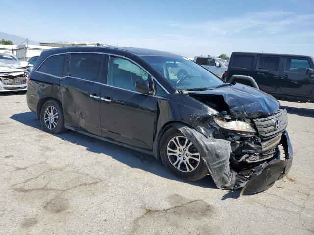 5FNRL5H64BB064440 - 2011 HONDA ODYSSEY EXL BLACK photo 4