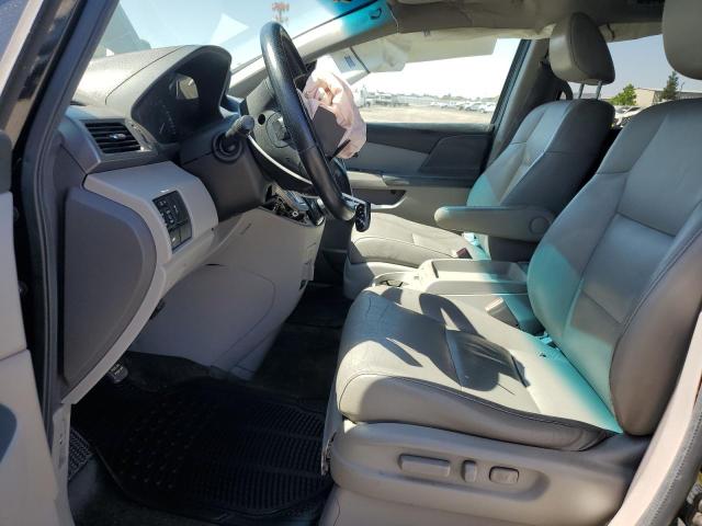 5FNRL5H64BB064440 - 2011 HONDA ODYSSEY EXL BLACK photo 7