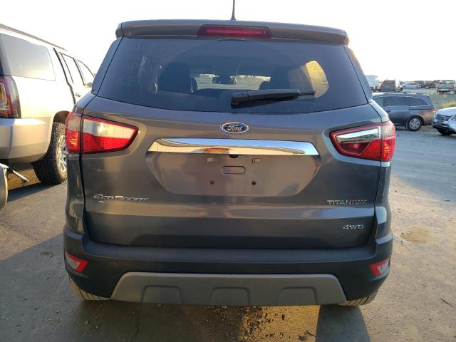 MAJ6P1WL5JC209284 - 2018 FORD ECOSPORT TITANIUM GRAY photo 6