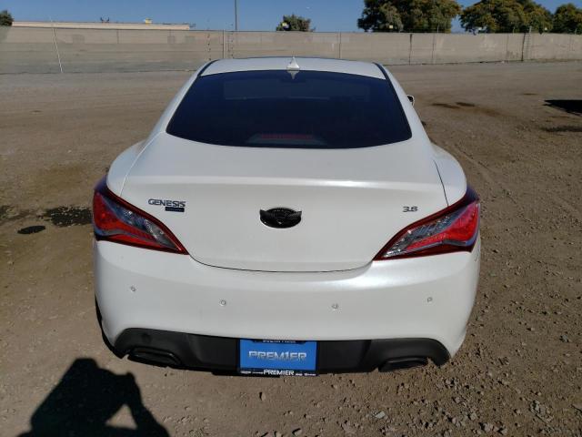 KMHHU6KJ9DU109213 - 2013 HYUNDAI GENESIS CO 3.8L WHITE photo 6