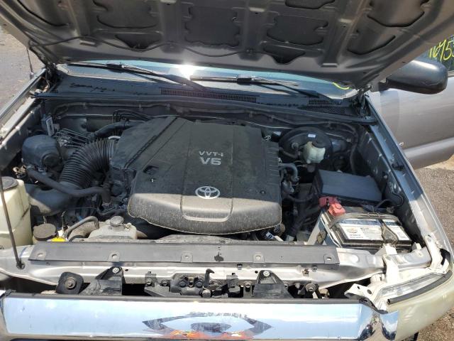 5TFJU4GN4EX062792 - 2014 TOYOTA TACOMA DOUBLE CAB PRERUNNER SILVER photo 11