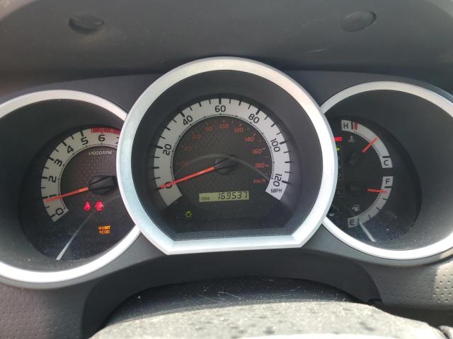 5TFJU4GN4EX062792 - 2014 TOYOTA TACOMA DOUBLE CAB PRERUNNER SILVER photo 9