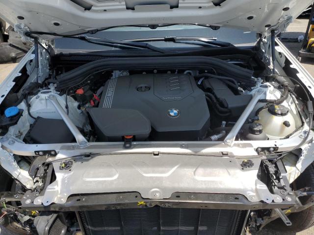 5UX43DP05R9X44206 - 2024 BMW X3 SDRIVE30I WHITE photo 12