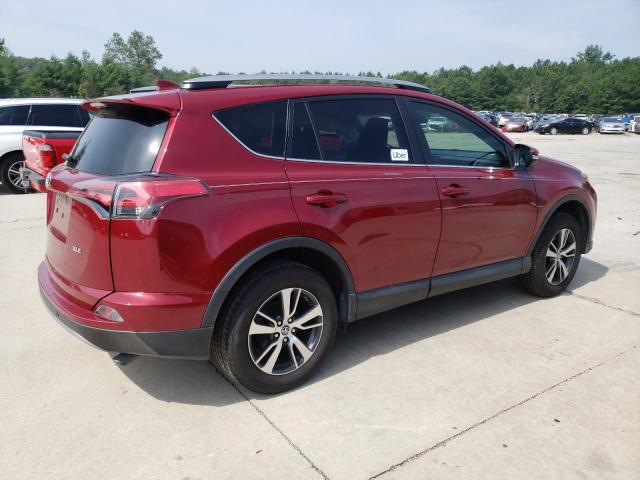 2T3WFREV1JW502501 - 2018 TOYOTA RAV4 ADVENTURE BURGUNDY photo 3