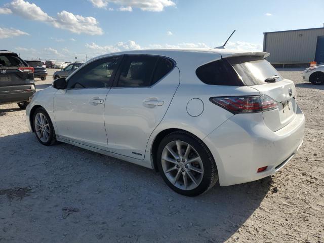 JTHKD5BH1D2122856 - 2013 LEXUS CT 200 WHITE photo 2