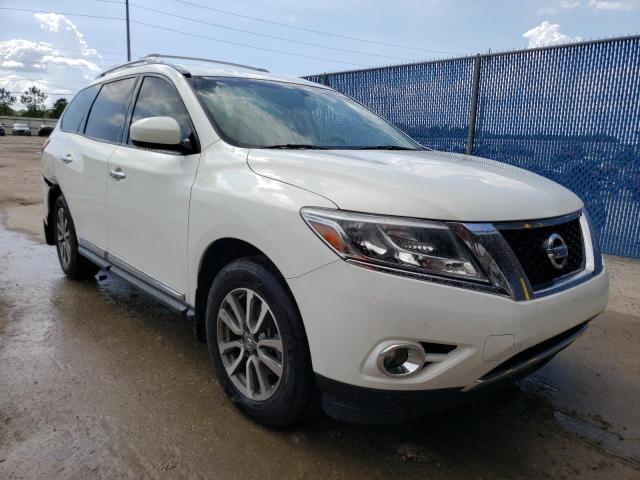 5N1AR2MN4DC636495 - 2013 NISSAN PATHFINDER S WHITE photo 4