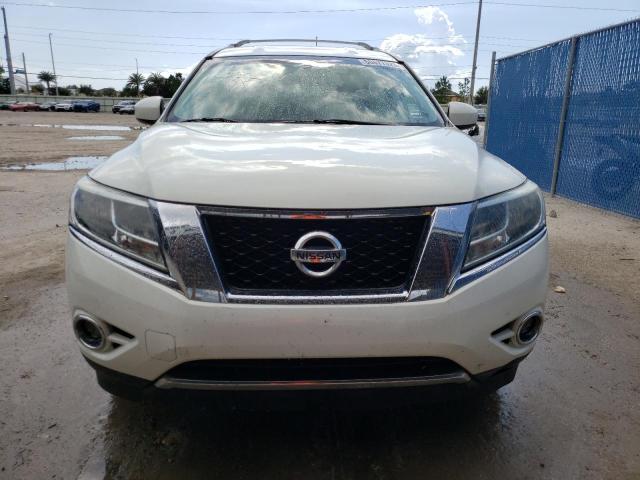 5N1AR2MN4DC636495 - 2013 NISSAN PATHFINDER S WHITE photo 5