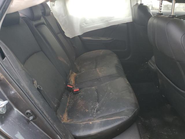 JHMFC1F7XJX041996 - 2018 HONDA CIVIC EXL ნაცრისფერი ფოტო 10