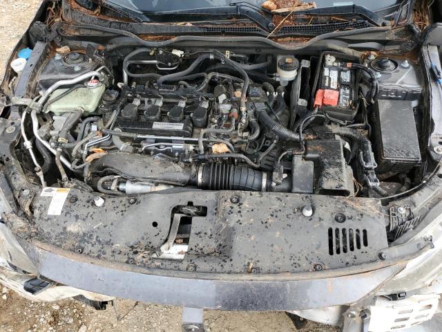 JHMFC1F7XJX041996 - 2018 HONDA CIVIC EXL ნაცრისფერი ფოტო 11