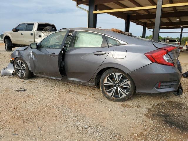 JHMFC1F7XJX041996 - 2018 HONDA CIVIC EXL ნაცრისფერი ფოტო 2