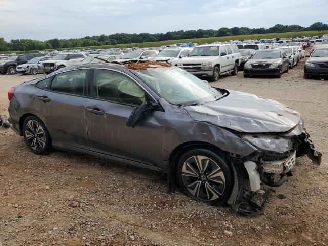 JHMFC1F7XJX041996 - 2018 HONDA CIVIC EXL ნაცრისფერი ფოტო 4