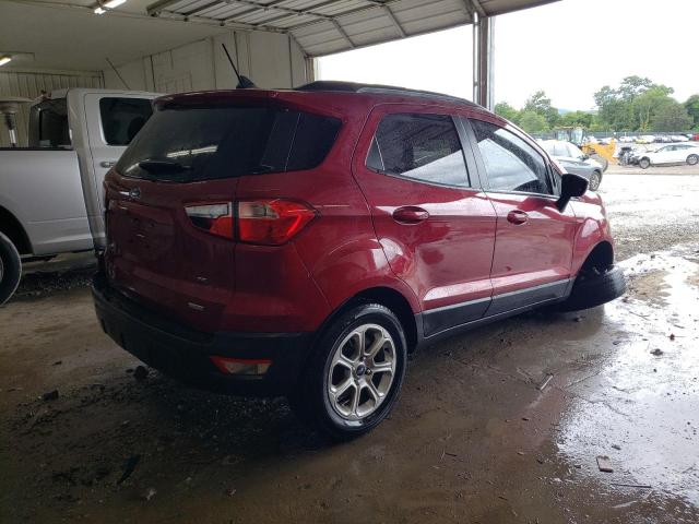 MAJ3S2GE4LC391067 - 2020 FORD ECOSPORT SE RED photo 3