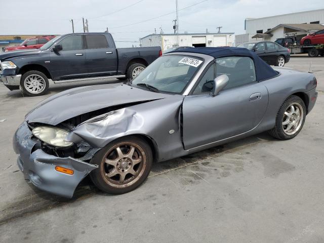 JM1NB353930307126 - 2003 MAZDA MX-5 MIATA BASE GRAY photo 1