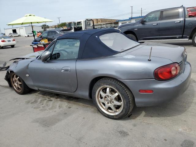 JM1NB353930307126 - 2003 MAZDA MX-5 MIATA BASE GRAY photo 2