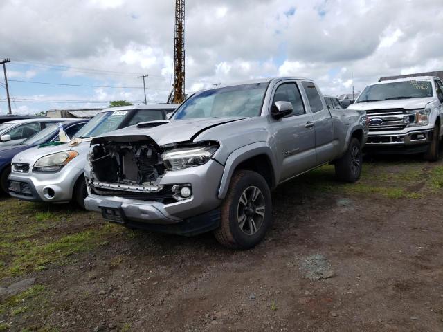 5TFRZ5CN1HX042147 - 2017 TOYOTA TACOMA ACCESS CAB ვერცხლისფერი ფოტო 1