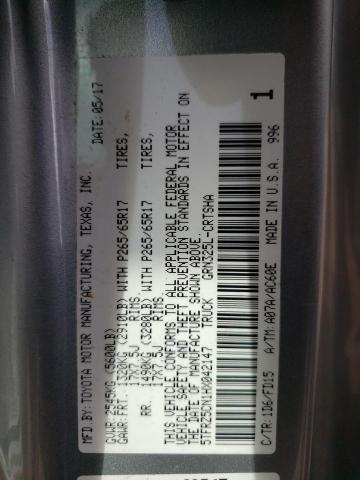 5TFRZ5CN1HX042147 - 2017 TOYOTA TACOMA ACCESS CAB ვერცხლისფერი ფოტო 13