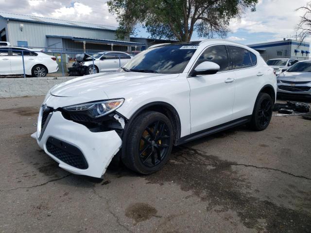 ZASFAKBN4J7B85665 - 2018 ALFA ROMEO STELVIO TI WHITE photo 1