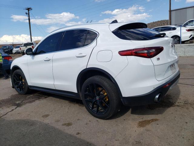ZASFAKBN4J7B85665 - 2018 ALFA ROMEO STELVIO TI WHITE photo 2