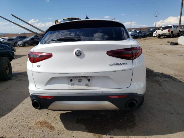 ZASFAKBN4J7B85665 - 2018 ALFA ROMEO STELVIO TI WHITE photo 6