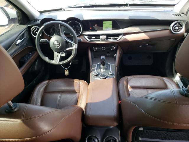 ZASFAKBN4J7B85665 - 2018 ALFA ROMEO STELVIO TI WHITE photo 8