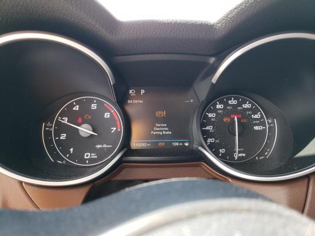 ZASFAKBN4J7B85665 - 2018 ALFA ROMEO STELVIO TI WHITE photo 9