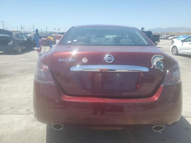 1N4AA5AP5DC808879 - 2013 NISSAN MAXIMA S BURGUNDY photo 6