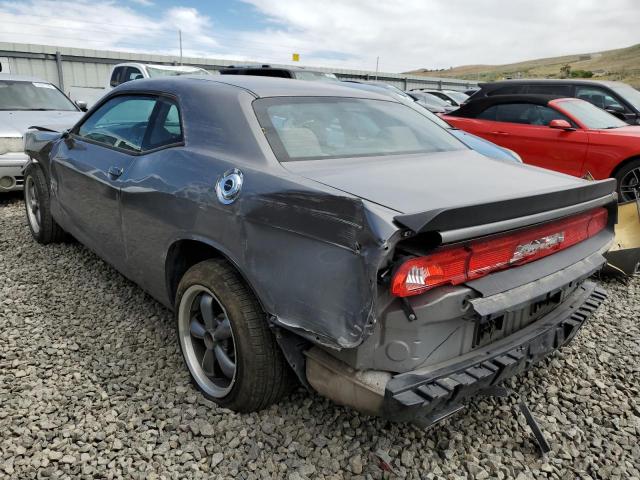 2B3CJ4DG1BH576494 - 2011 DODGE CHALLENGER GRAY photo 2