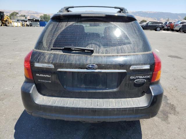 4S4BP86C764302709 - 2006 SUBARU LEGACY OUTBACK 3.0R LL BEAN BLACK photo 6