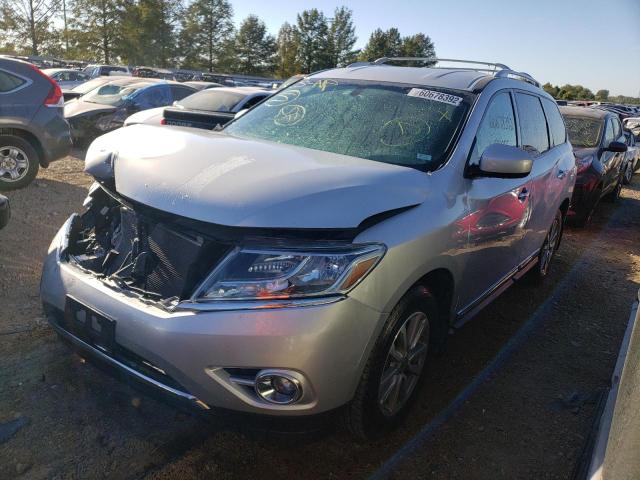 5N1AR2MM3GC658726 - 2016 NISSAN PATHFINDER S SILVER photo 2