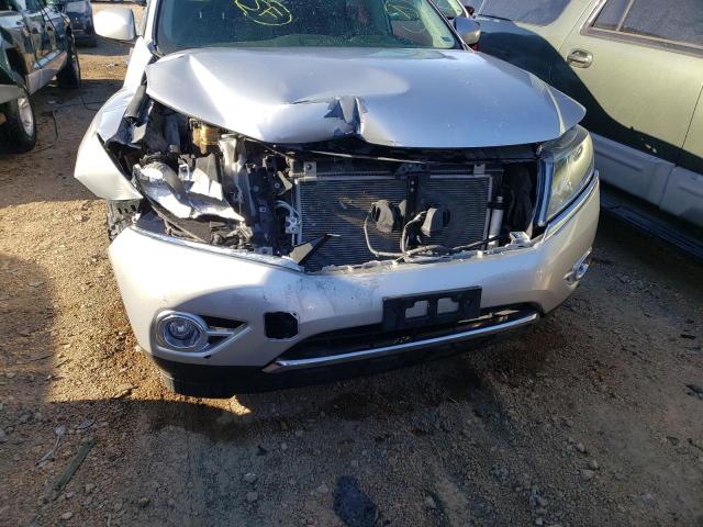 5N1AR2MM3GC658726 - 2016 NISSAN PATHFINDER S SILVER photo 9