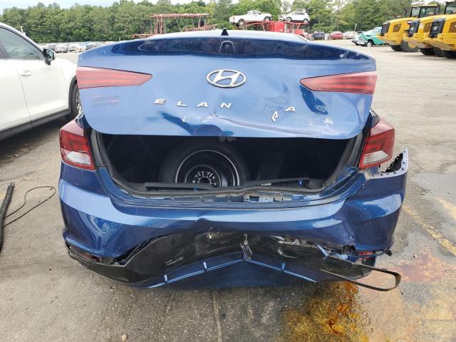 5NPD84LF5LH597834 - 2020 HYUNDAI ELANTRA SEL BLUE photo 6