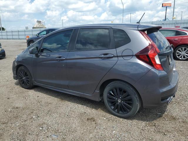 3HGGK5H63JM722478 - 2018 HONDA FIT SPORT GRAY photo 2