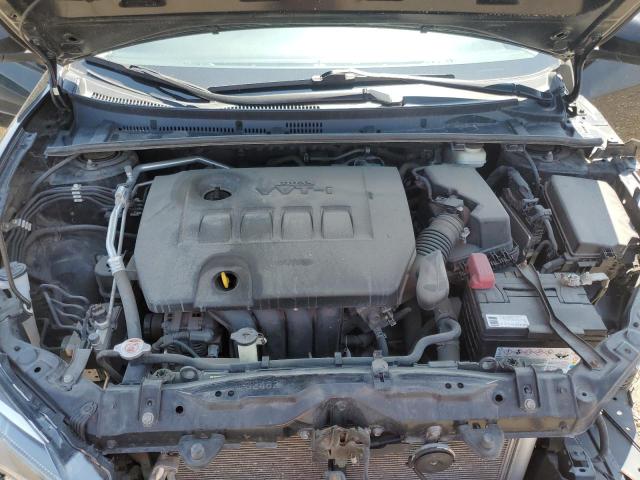 2T1BURHE3HC901835 - 2017 TOYOTA COROLLA L BLACK photo 11