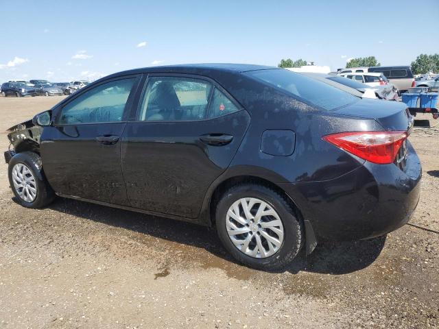 2T1BURHE3HC901835 - 2017 TOYOTA COROLLA L BLACK photo 2