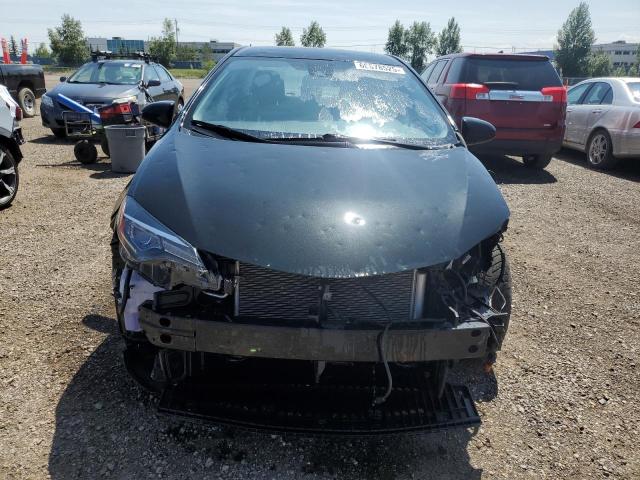 2T1BURHE3HC901835 - 2017 TOYOTA COROLLA L BLACK photo 5