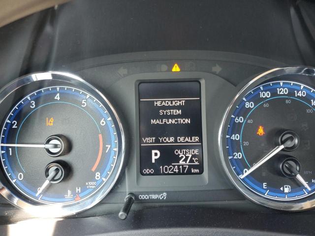 2T1BURHE3HC901835 - 2017 TOYOTA COROLLA L BLACK photo 9