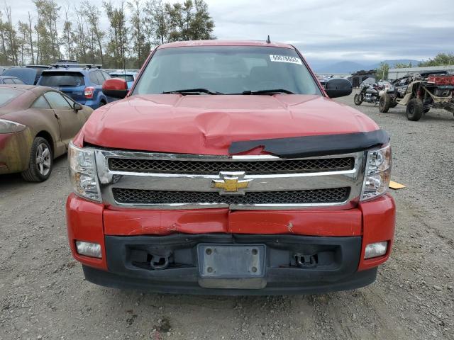 2GCEK13M871530445 - 2007 CHEVROLET SILVERADO K1500 CREW CAB RED photo 5