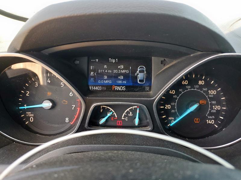 1FMCU0GD0HUC24623 - 2017 FORD ESCAPE SE BLUE photo 9