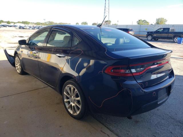 1C3CDFCA1DD346571 - 2013 DODGE DART LIMITED BLUE photo 3