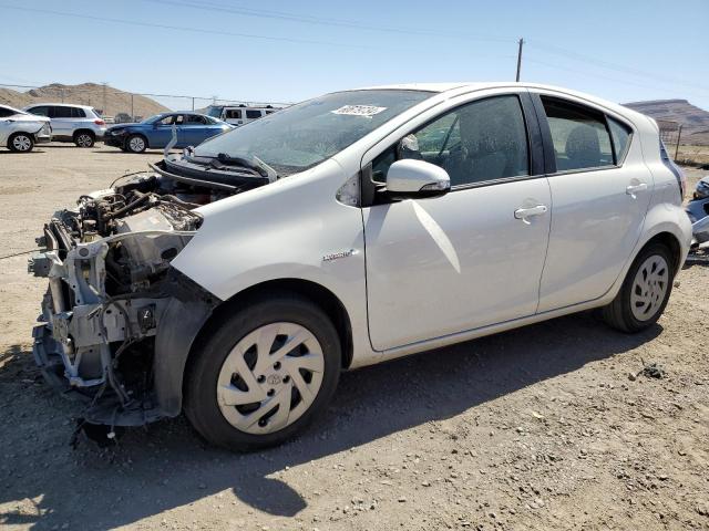 JTDKDTB33G1135239 - 2016 TOYOTA PRIUS C WHITE photo 1