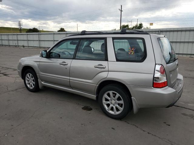 JF1SG65627H713844 - 2007 SUBARU FORESTER 2.5X PREMIUM BEIGE photo 2