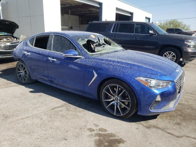 KMTG24LA5LU061315 - 2020 GENESIS G70 SPORT BLUE photo 4